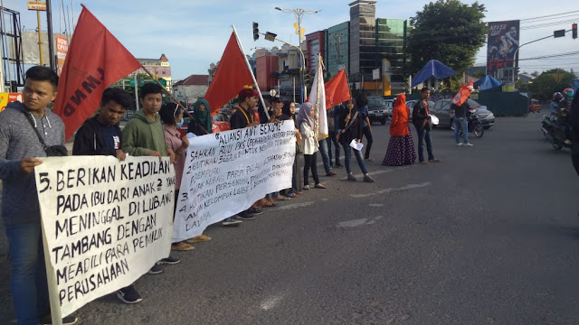 16 Hari TKTP, Mahasiswa Samarinda Menunut Disahkan RUU PKS