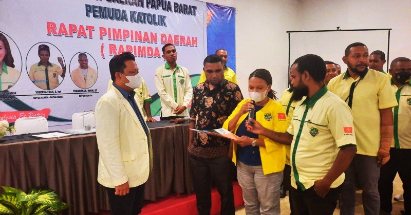 Dari Tanah Papua, Gusma Deklarasi Sebagai Calon Ketua Umum Pemuda Katolik