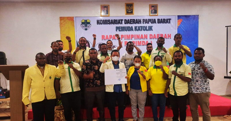 Dari Tanah Papua, Gusma Deklarasi Sebagai Calon Ketua Umum Pemuda Katolik