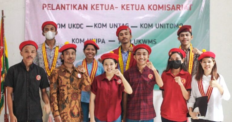 Lantik Pengurus Komisariat, Ketua Presidium Berkomitmen Membangun PMKRI Mulai Dari Kampus