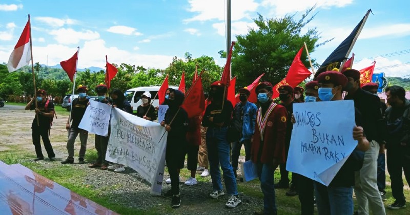 Hari Sumpah Pemuda, PMKRI Toraja Gelar Aksi Demonstrasi Soroti Polemik Bansos