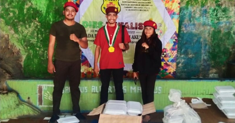 Dies Natalis Ke-59 Tahun, PMKRI Cabang Jakarta Utara Melakukan Aksi Sosial