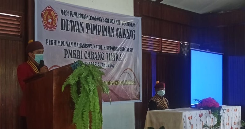 PMKRI Timika Aktif Kembali, Begini Harapan Ketua Presidum PP PMKRI