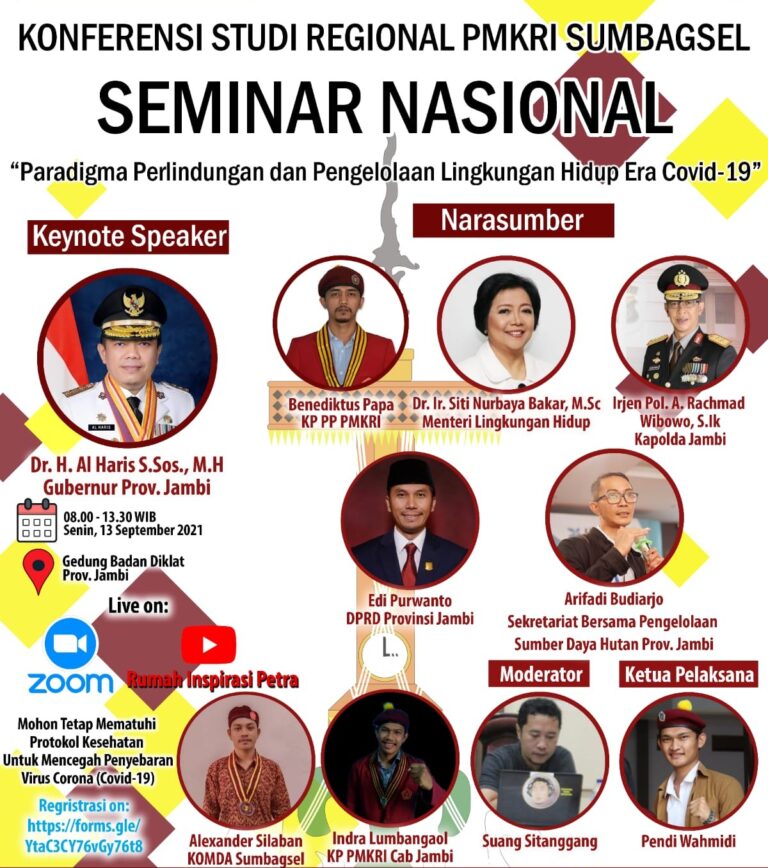 Gelar Seminar Nasional, PMKRI Regio Sumbagsel Soroti Isu Lingkungan Hidup