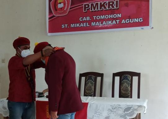 DPC PMKRI Cabang Tomohon Resmi Dilantik oleh PHPT PP PMKRI