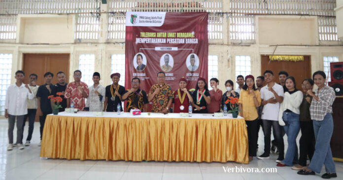 DPC PMKRI Cabang Jakarta Pusat mengadakan Diskusi Publik dengan tema “Toleransi antar umat beragama; mempertahankan persatuan bangsa” yang diinisiasi Presidium Hubungan Masyarakat Katolik, Minggu (12/05/2024).